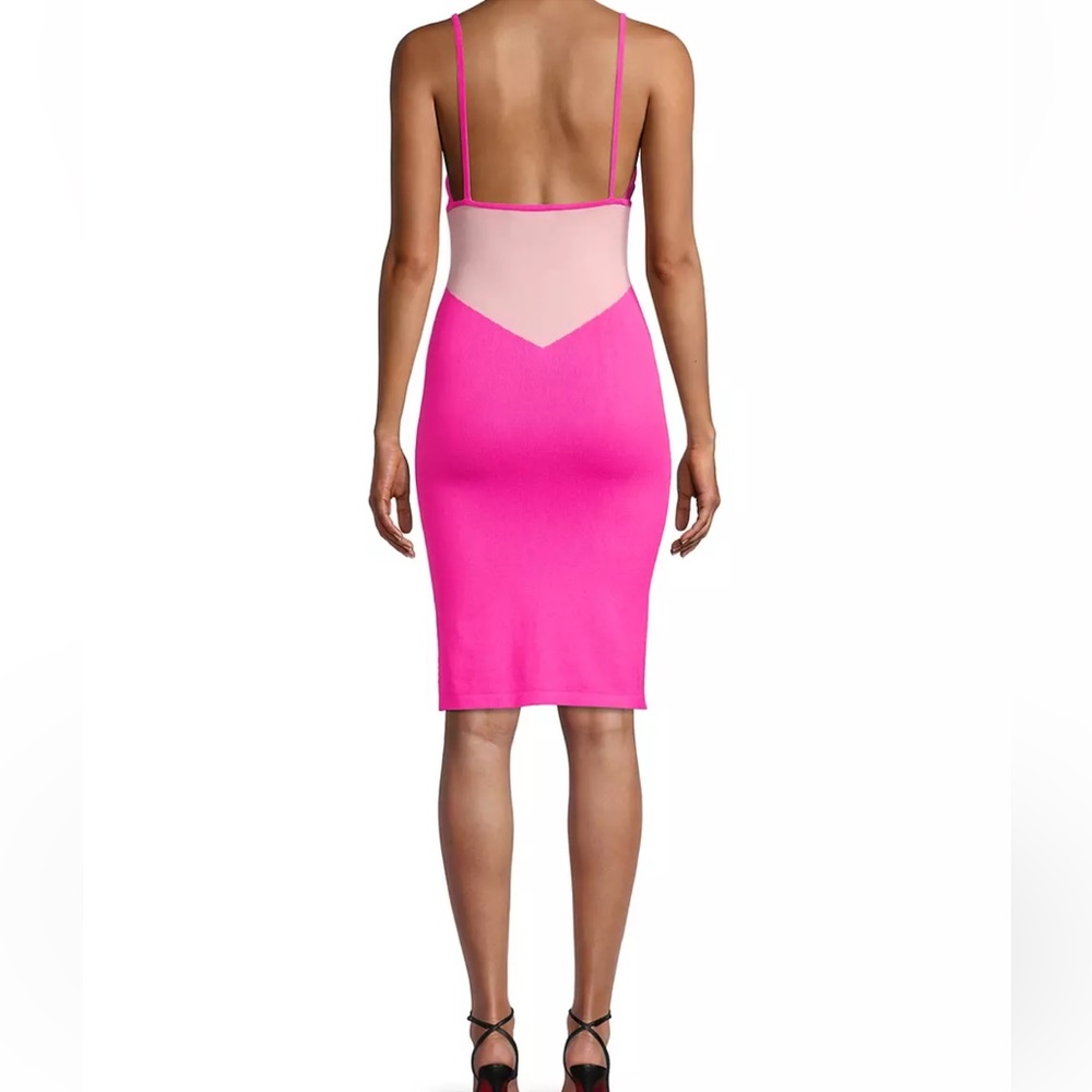 Victor Glemaud color block knee length dress - Picture 3 of 9